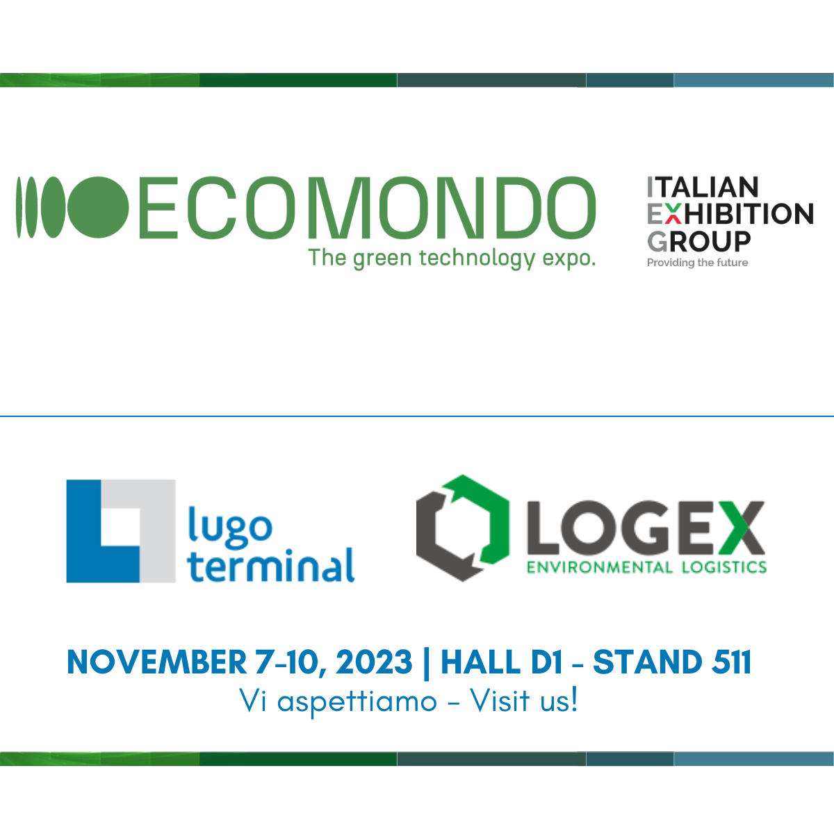 Ecomondo 2023 – vieni a trovarci!